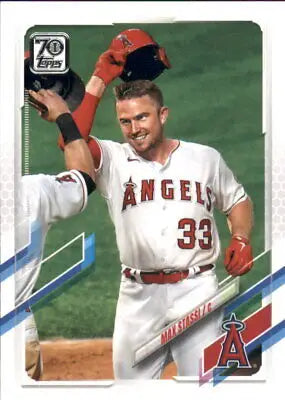 Max Stassi Los Angeles Angels Baseball Card 2021 Topps #168 in NM-MT condition