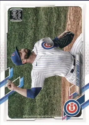 2021 Topps #184 Tyler Chatwood Chicago Cubs Baseball Card MLB NM-MT option for collectors