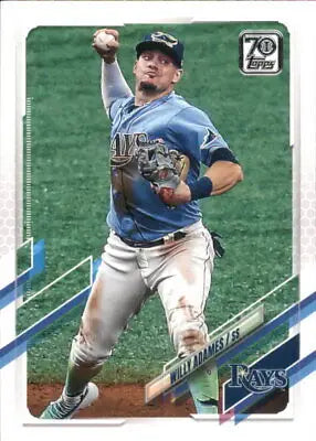 Willy Adames 2021 Topps #237 Baseball Card featuring Tampa Bay Rays NM-MT condition