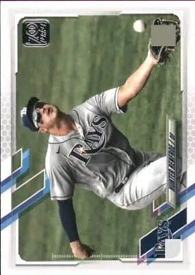 Hunter Renfroe Tampa Bay Rays MLB baseball card from 2021 Topps #295 in NM-MT condition