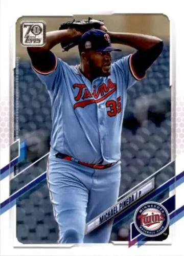 2021 Topps #354 Michael Pineda NM-MT Twins original gloss baseball card