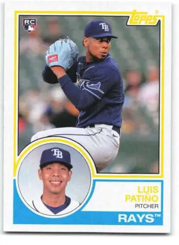 Luis Patino 2021 Topps Archives #149 card featuring original gloss, NM condition