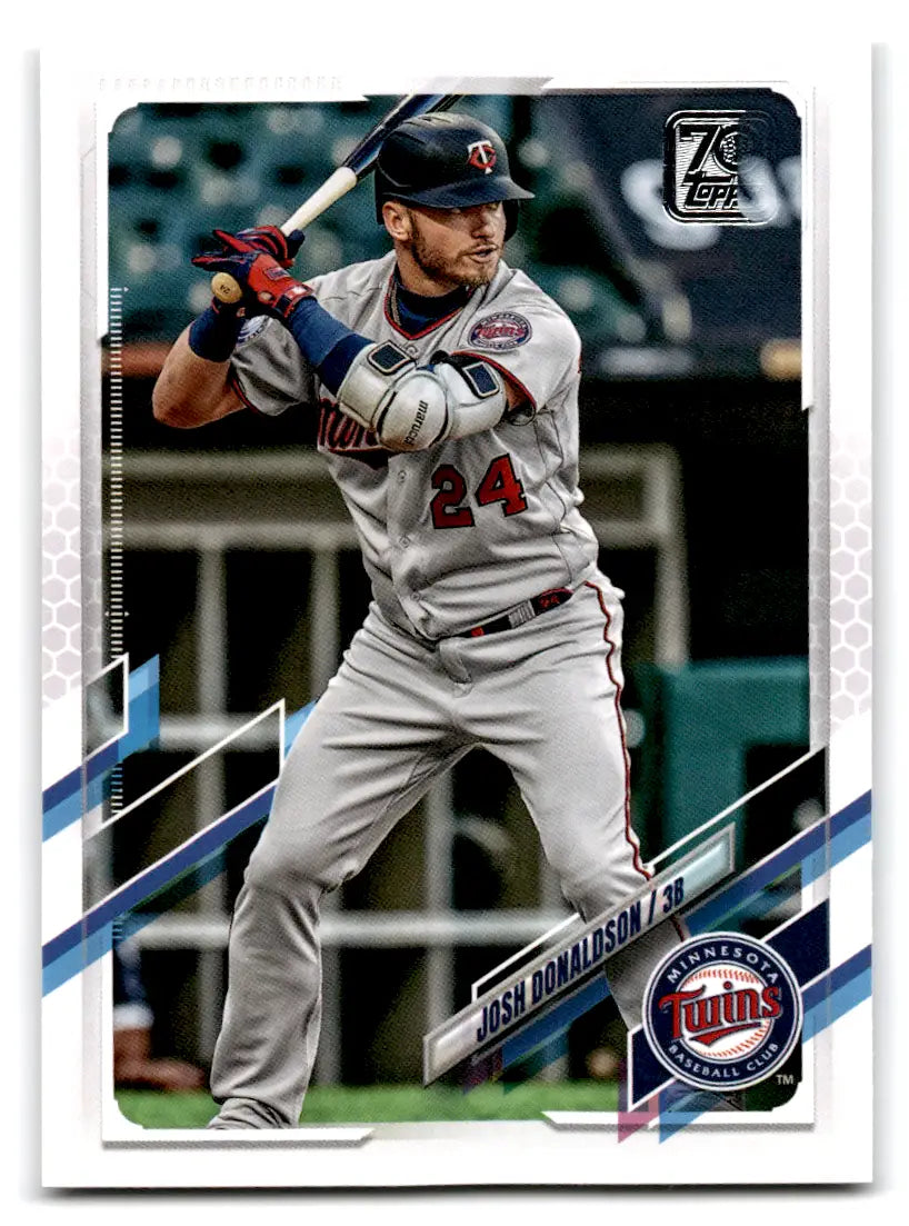 2021 Topps Baseball Josh Donaldson #94 Minnesota Twins original gloss collector card