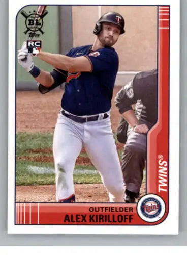 2021 Topps Big League #10 Alex Kirilloff NM-MT RC Rookie Twins baseball card original gloss