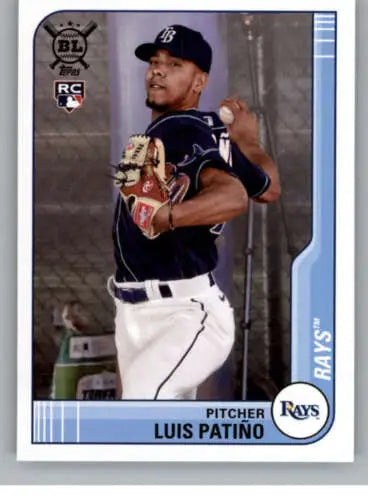 Luis Patiño 2021 Topps Big League #174 Rookie Baseball Card with original gloss finish