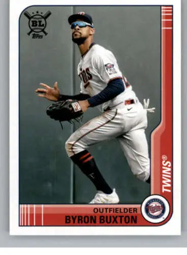 2021 Topps Big League #224 Byron Buxton baseball card with original gloss for collectors