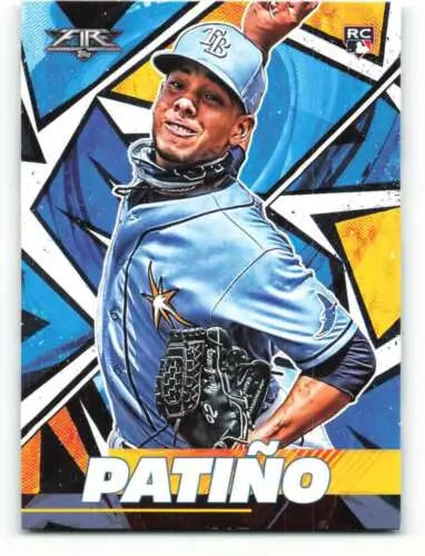 2021 Topps Fire #34 Luis Patino NM-MT RC Rookie Baseball Trading Card with original gloss