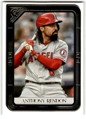 Anthony Rendon baseball card from 2021 Topps Gallery NM-MT original gloss feature