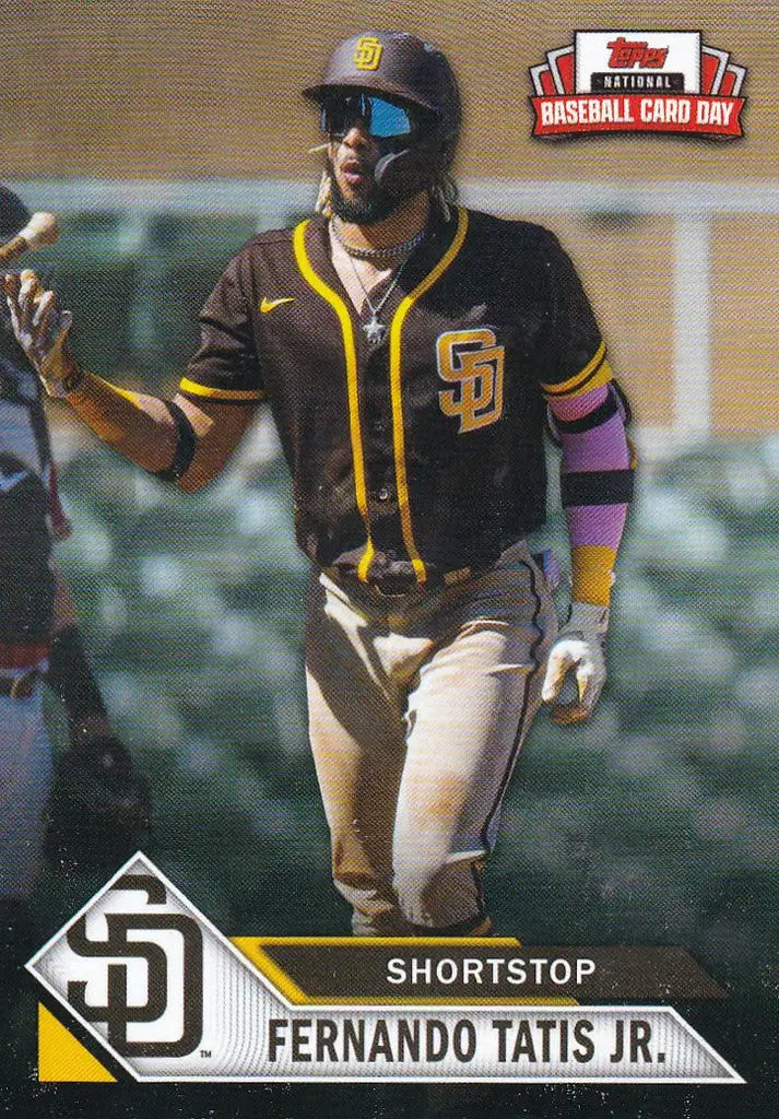 Fernando Tatis Jr. San Diego Padres baseball card from Topps International Trading