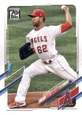 2021 Topps Update Jose Quintana Los Angeles Angels Baseball Card NM-MT for collectors