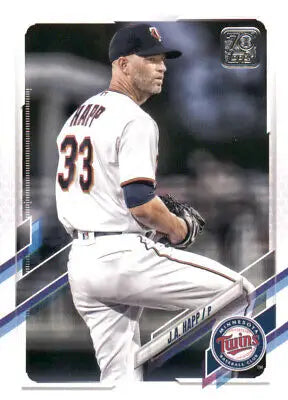 J.A. Happ Minnesota Twins 2021 Topps Update MLB Baseball Card NM-MT