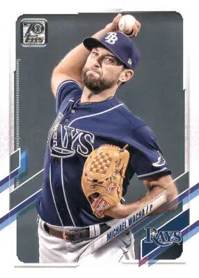 2021 Topps Update Michael Wacha Tampa Bay Rays Baseball Card MLB NM-MT