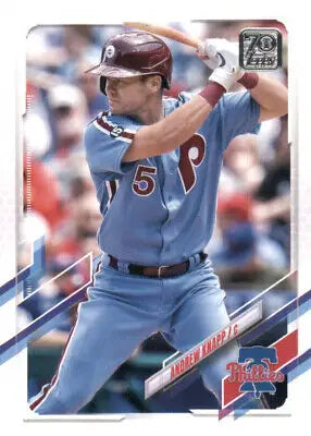 2021 Topps Update US164 Andrew Knapp Philadelphia Phillies MLB Baseball card NM-MT