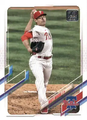 2021 Topps Update US171 Matt Moore Philadelphia Phillies Baseball Card NM-MT