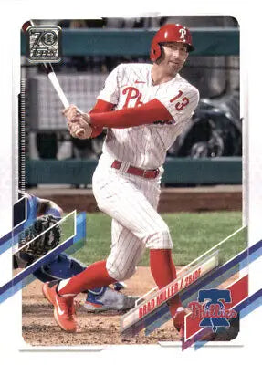 2021 Topps Update US201 Brad Miller Philadelphia Phillies Baseball Card NM-MT