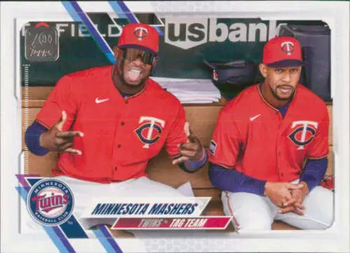 2021 Topps Update #US248 Byron Buxton/Miguel Sano NM-MT Minnesota Twins baseball card