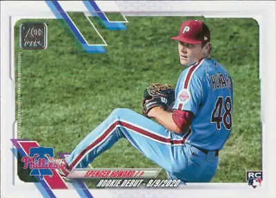 Spencer Howard Rookie Debut card features original gloss in 2021 Topps Update