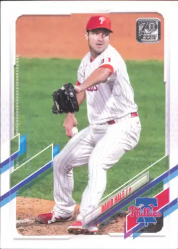 2021 Topps Update US285B David Hale Philadelphia Phillies Baseball Card NM-MT