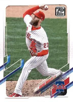 2021 Topps Update US64 Archie Bradley Philadelphia Phillies Baseball Card NM-MT