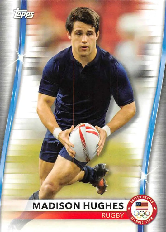 Madison Hughes Rugby Card from 2021 Topps Paralympics Team Hopefuls collection