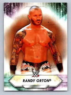 Randy Orton trading card from 2021 Topps WWE #125 collectible set