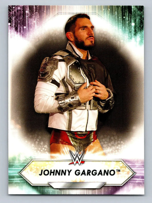 Johnny Gargano wrestling card from 2021 Topps WWE #178 collectible series