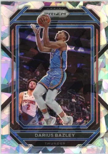 Darius Bazley 2022-23 Panini Prizm Ice NBA card for Oklahoma City Thunder collectors