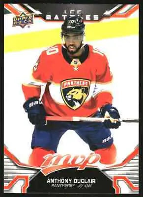 Hockey trading card of Anthony Duclair from Upper Deck MVP Ice Battles series