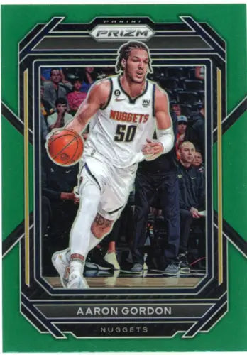 Aaron Gordon 2022-23 Panini Prizm Green basketball card Denver Nuggets NM-MT