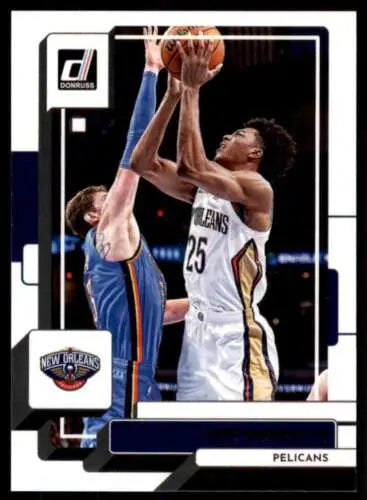 2022-23 Donruss #185 Trey Murphy III NM-MT Pelicans basketball card with original gloss