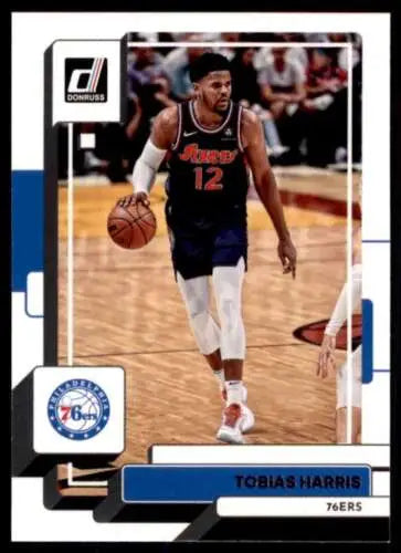 Tobias Harris basketball card 2022-23 Donruss #20 original gloss Simply Sandoval