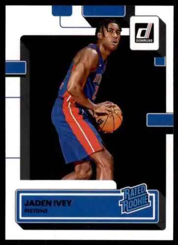 Jaden Ivey Rated Rookie Basketball Card 2022-23 Donruss NM-MT Original Gloss