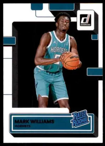 Mark Williams 2022-23 Donruss Rated Rookie basketball card with original gloss finish