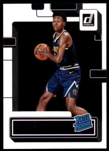 2022-23 Donruss Peyton Watson Rated Rookie Basketball Player Card Original Gloss