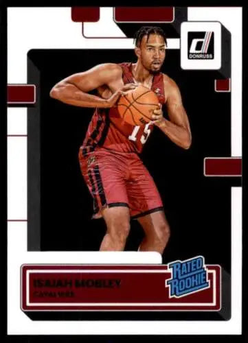 Isaiah Mobley basketball card 2022-23 Donruss NM-MT RC original gloss Cavaliers