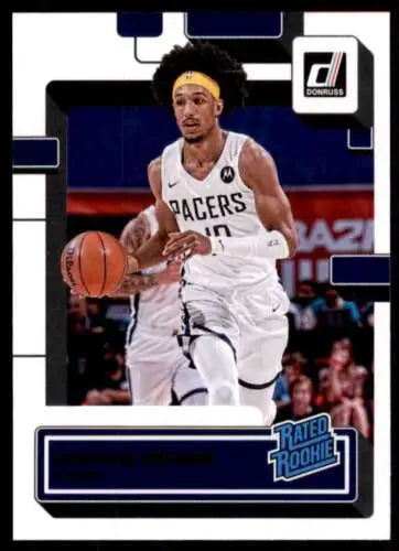 Kendall Brown 2022-23 Donruss Rated Rookie Basketball Trading Card with original gloss