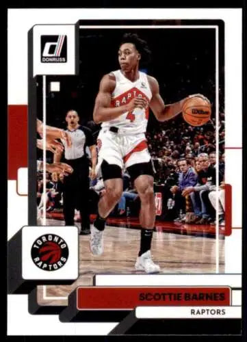 Scottie Barnes basketball card 2022-23 Donruss with original gloss by Simply Sandoval