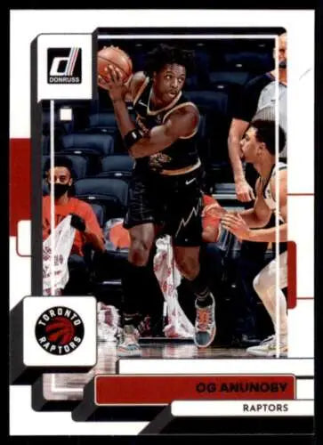 2022-23 Donruss #26 OG Anunoby basketball card in NM-MT condition for collectors