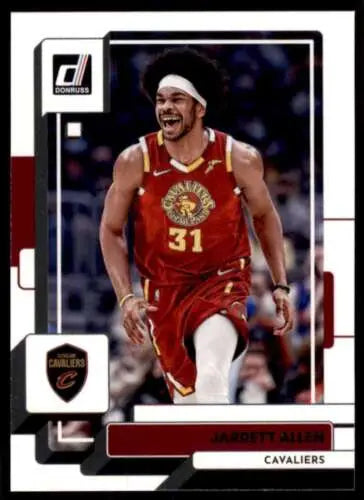 Jarrett Allen 2022-23 Donruss Basketball Trading Card with original gloss Cavaliers ID:57110