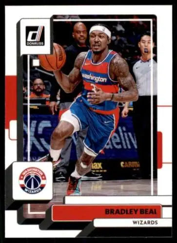 2022-23 Donruss #83 Bradley Beal NM-MT basketball card with original gloss from Simply Sandoval