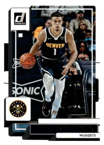 Basketball trading card featuring Michael Porter Jr. from 2022-23 Donruss set