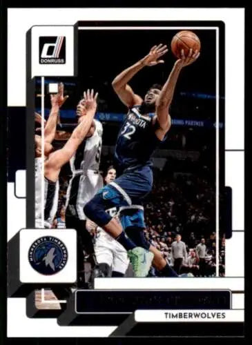 2022-23 Donruss #95 Karl-Anthony Towns NM-MT Timberwolves card with original gloss