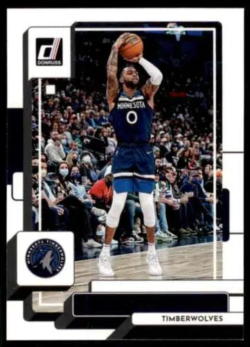 D’Angelo Russell NM-MT Basketball Trading Card with Original Gloss, Timberwolves Edition