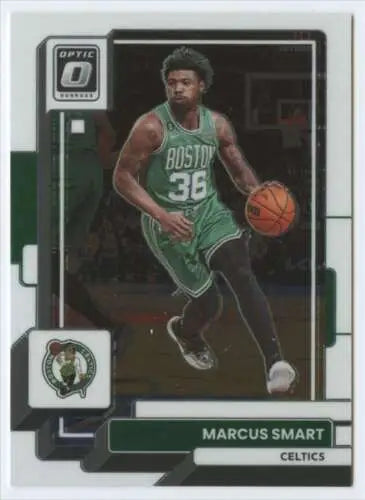 2022-23 Donruss Optic #12 Marcus Smart NM-MT basketball card with original gloss finish