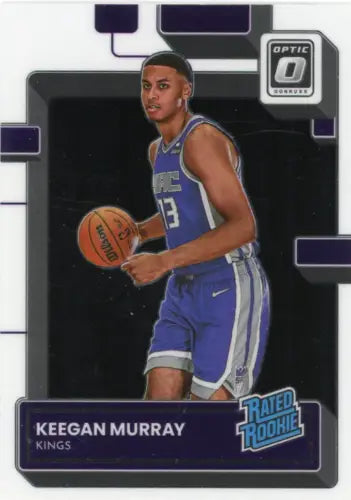 2022-23 Donruss Optic Keegan Murray Rookie Sacramento Kings NBA Card for collectors