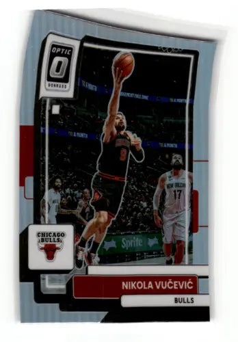 Nikola Vucevic basketball card 2022-23 Donruss Optic Holo original gloss NM-MT Bulls