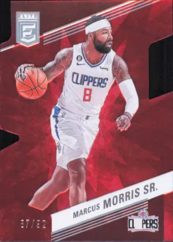 Marcus Morris Sr. 2022-23 Elite Aspirations #116 Die Cut Basketball Card LA Clippers