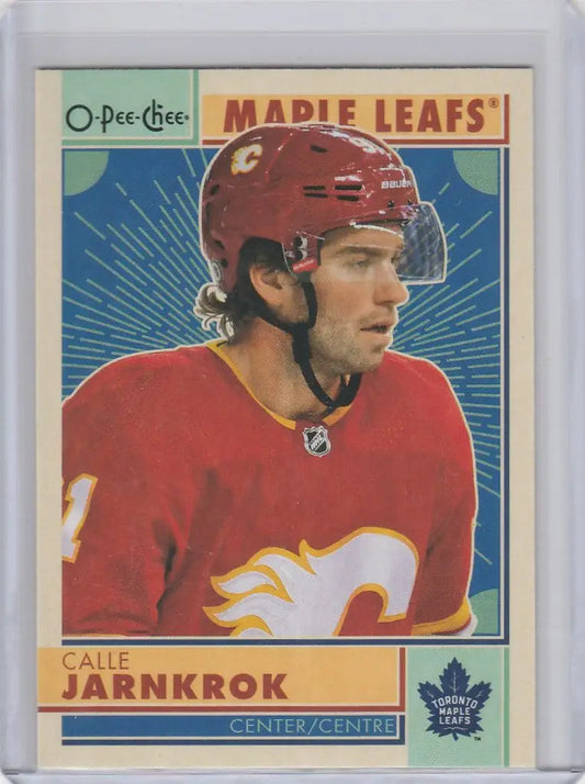 Hockey trading card of Calle Jarnkrok from the 2022-23 OPC Hockey set, Toronto Maple Leafs