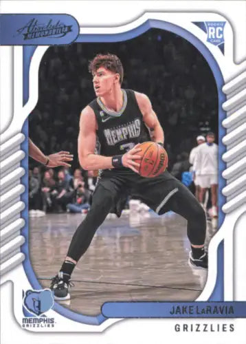 2022-23 Panini Chronicles Jake LaRavia Absolute Rookie Grizzlies Basketball Card NM-MT