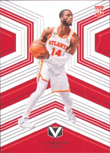 2022-23 Panini Chronicles AJ Griffin Vertex Rookie Atlanta Hawks Basketball Card